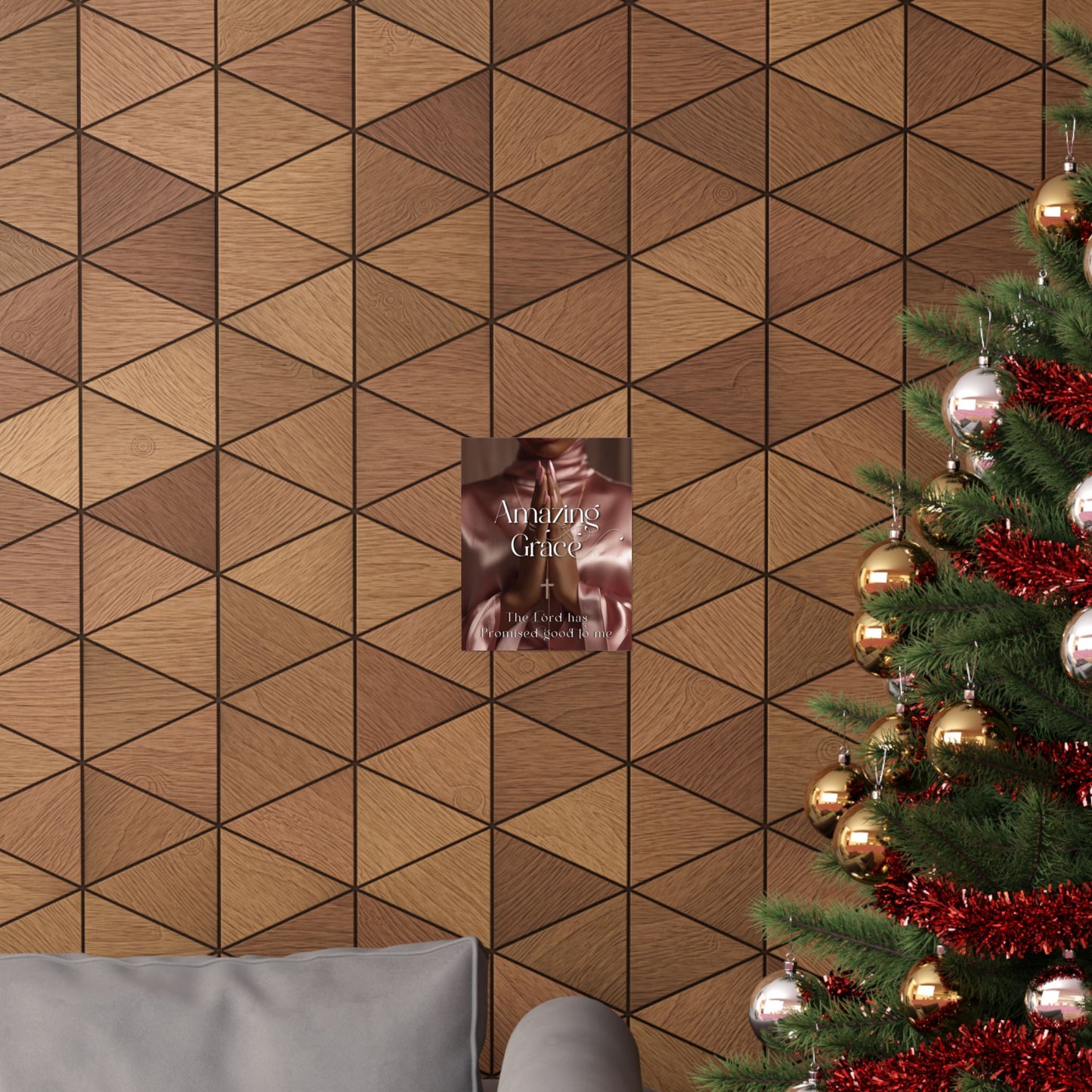 'Amazing Grace' --Inspirational Matte Poster