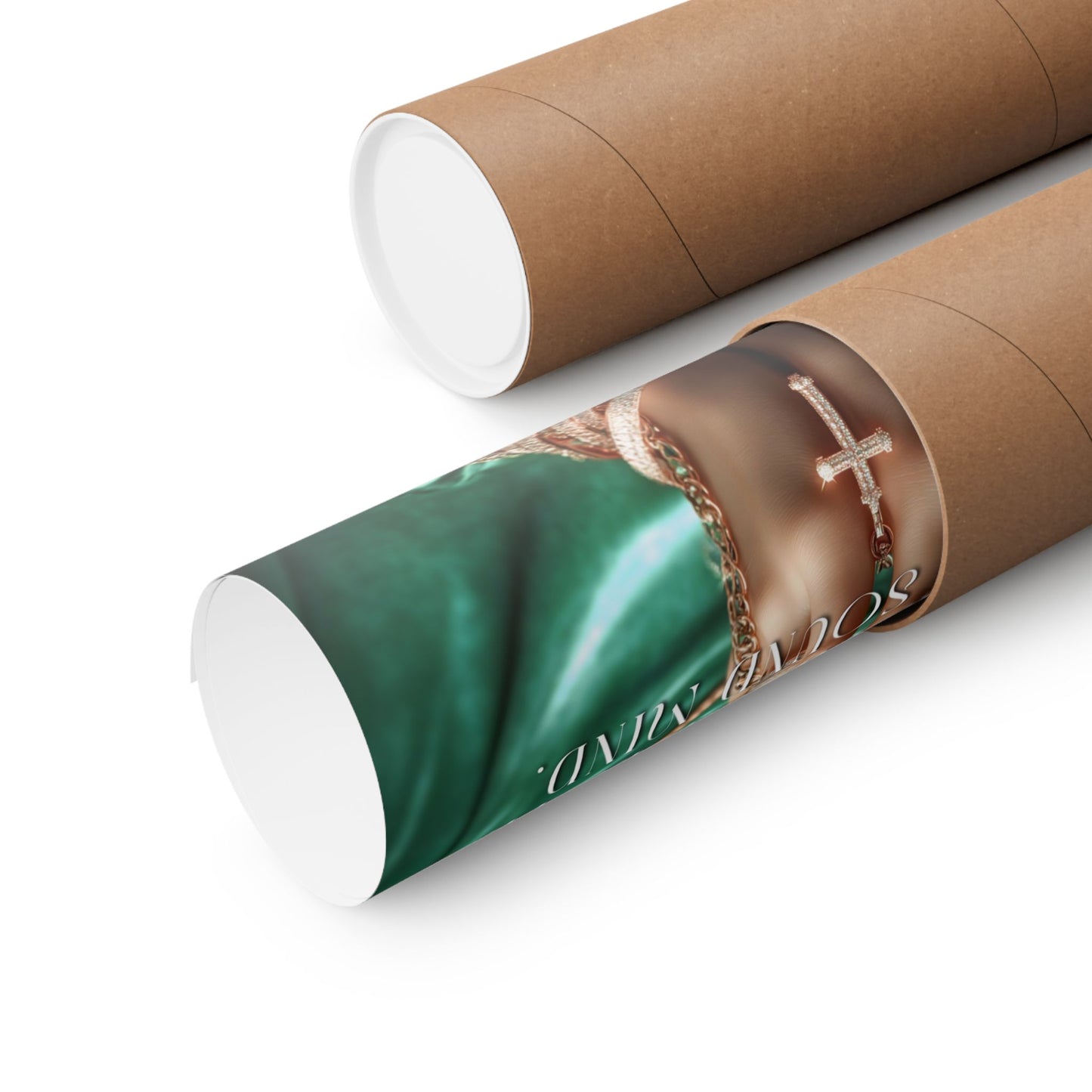 2 Timothy 1:7 - Matte Poster "For God has not given us a spirit of fear..."